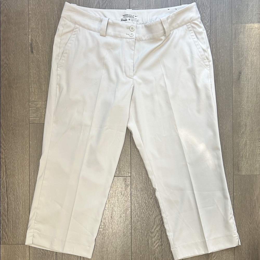 Nike Golf Dri-Fit Tour Performance Capri Pants W14 Relaxed Fit NWOT